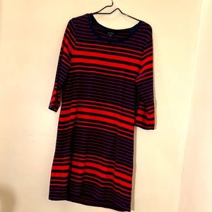 Tommy Hilfiger size large 3/4 sleeve dress